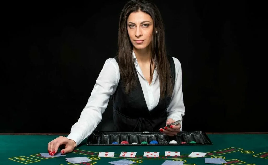 Ruang permainan dealer langsung pada kasino live